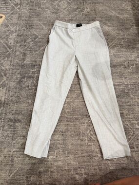 Light Gray Dress Pants - Ankle Fit